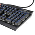 Guam Flag Dark Wood K95 RGB PLATINUM Mechanical Gaming Keyboard Skin